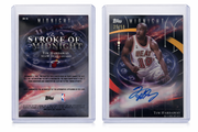 Tim Hardaway 2025 Topps Midnight Stroke of Midnight Auto /50 Miami Heat #SM-TH #25/50