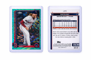 Dustin May 2025 Topps Chrome Update Series Refractor /199 Boston Red Sox USC80